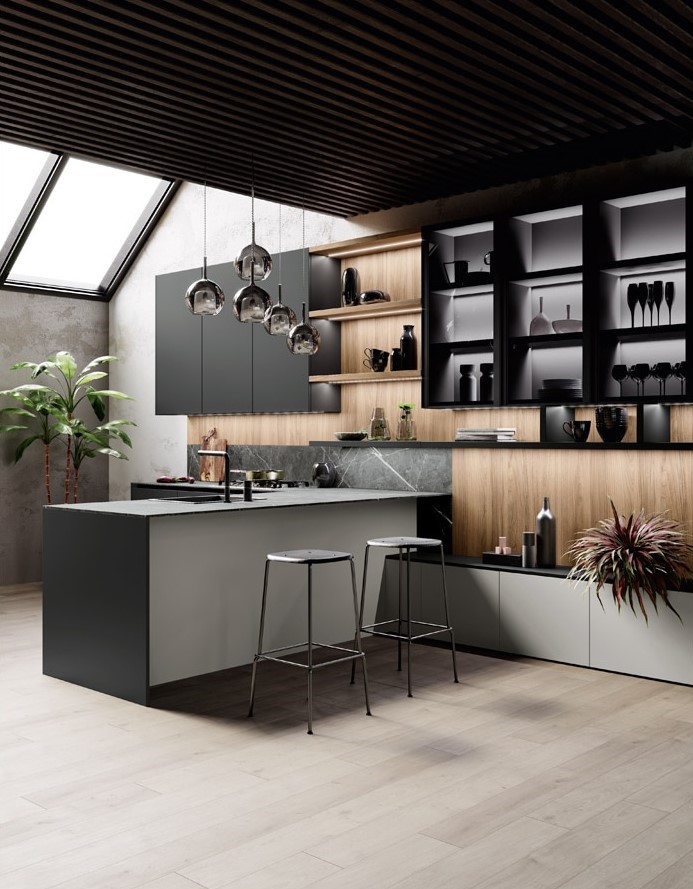 Cucina contemporanea su misura Mentà_03 DB Borini